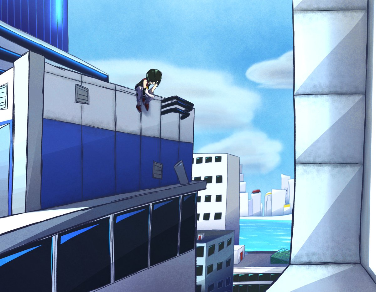 Deeci0's tweet photo. Been on a big Mirror's Edge kick lately, I really ought to replay it again sometime soon! At least for now I had a fun time finishing this drawing up over the long weekend!
#MirrorsEdge https://t.co/0Q6FsYAg5j