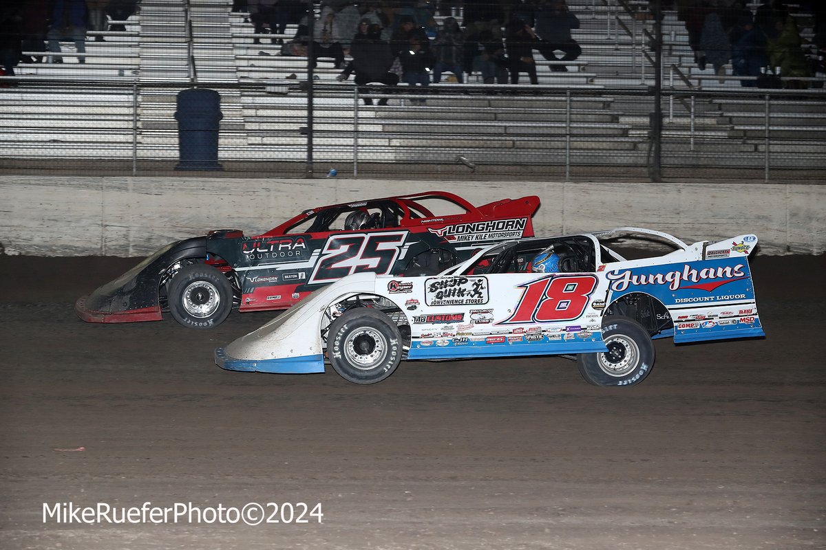 Wrapped up a week of learning the new car at the @WildWShootout on Sunday night with a 19th-to-12th run in the $26,000-to-win finale. We also earned the $500 Hard Charger Award for it. We're back home getting ready for Ocala Speedway on Jan. 30 with @lucasdirt. #SeeYaThere