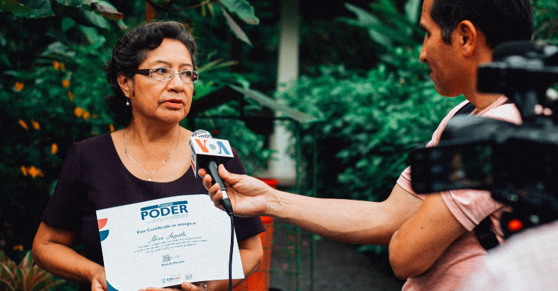 IMPAQTOec's tweet photo. #ProyectoPODER | ¡Fue un gusto haber conversado con @VozdeAmerica sobre PODER, proyecto que está beneficiando a emprendedoras ecuatorianas! 🇪🇨 Conoce cómo lo estamos logrando.