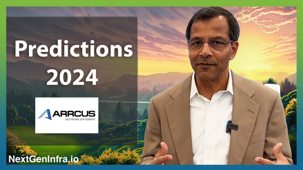 @arrcusinc CEO @shekar_ayyar shared insights on the future of #networking in 2024 as part of the #NGIPredictions2024 series by @ConvergeDigest, @NextGenInfra_io, @WireRoy, and @AvidThink. 🔎Watch Shekar's predictions below: ngi.fyi/pred24-arrcus-…