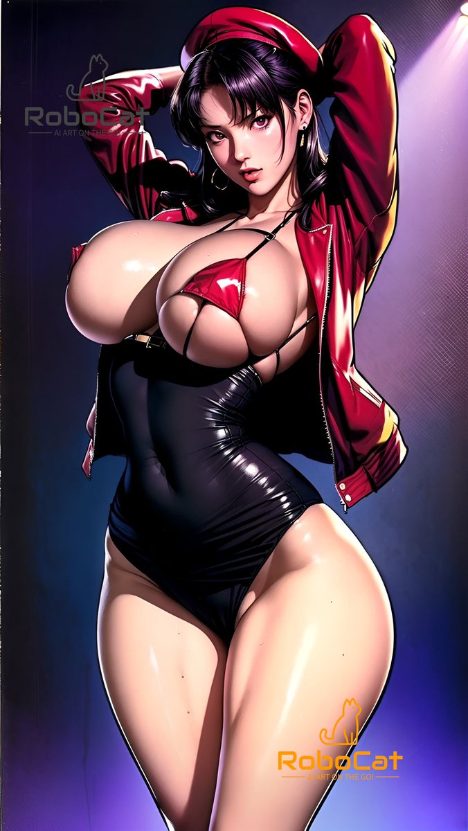 RobocatAI's tweet photo. #misato #EvangelioDelDia #Evangelion #katsuragi #misatokatsuragi #tetas #boobs #sex #shinji #nge #NeonGenesisEvangelion #evangelion #sexy #waifu #ai #boobs #ass #thirdimpact #Aiart #Fanart #milf Here Misato in “Operations” uniform 🐈⬛💻 https://t.co/NGrYuD1bYy