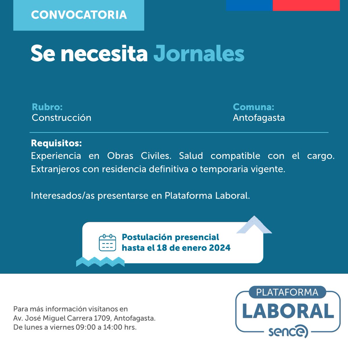 Sence Antofagasta tweet media