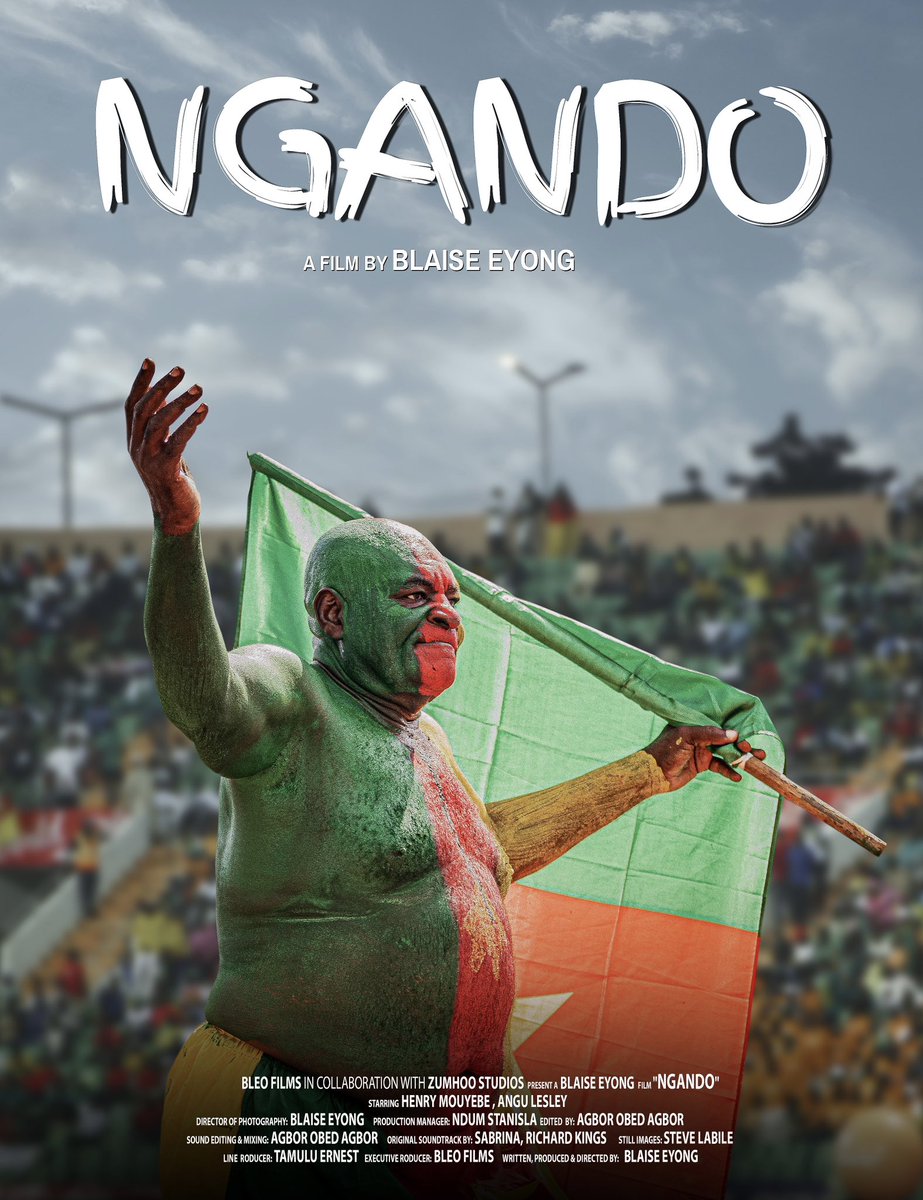 BlaiseEyong's tweet photo. The wait is over

Our documentary on the Cameroonian football super fan known as NGANDO is complete. We had unprecedented access and spent two years making the film https://t.co/CHMfMpbBL9