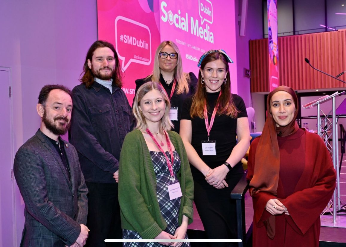 KingLilith's tweet photo. I had a great time today at #SMDublin talking about how we use social media at @NHSEngland to engage with the public, patients and staff - and a fab chance to show off the work of my brilliant team! https://t.co/UtVWxu3kpQ