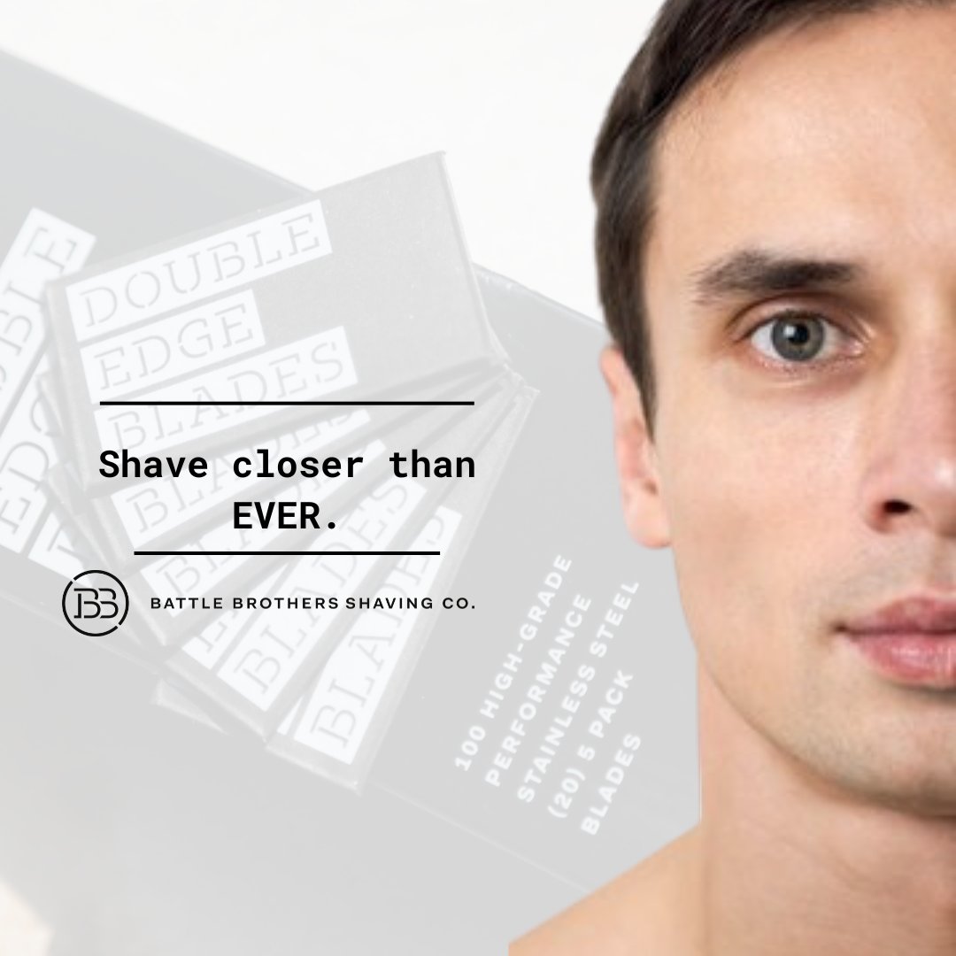 BBshaving's tweet photo. When it comes to getting closer shave, there's simply no competition. ✨ Double Edge Blades is the best partner for any type of razor.

#shaving #wetshaving #wetshavingloyalist #veterans  #mengrooming  #BattleBrothersshaving #Straightrazor #blades #butterflyrazor #safetyrazor https://t.co/ZJ5eMBhdqg