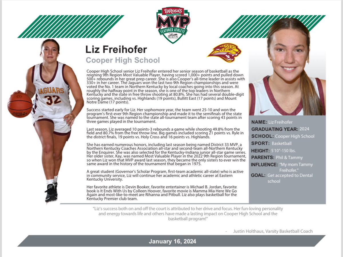 Cooper Athletics tweet media