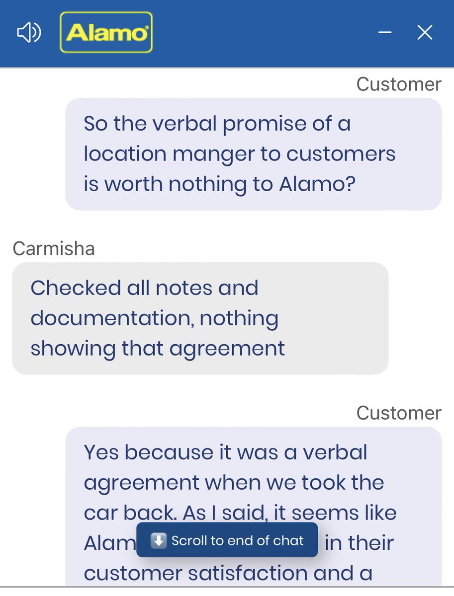 _annaxyz0's tweet photo. Disappointing experience with @alamocares – car had an oil leak which ruined our garage floor. Replacement car had a flat tire. Manager promised 50% refund, never received. Now months later still no refund and online customer service is unhelpful #CustomerServiceFail #AlamoRental https://t.co/Jf1On3PRD6