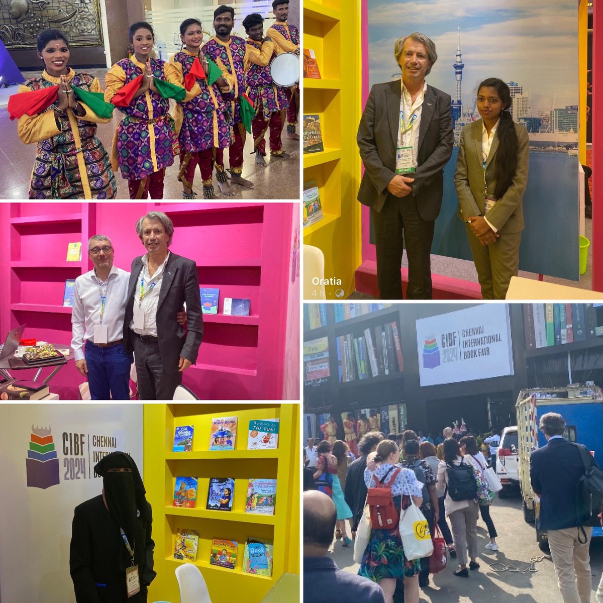 OratiaBooks's tweet photo. A stimulating first day at the Chennai International Book Fair.

#oratiabooks #chennaiinternationalbookfair  #cibf24 @Publishers_NZ @pwbspeaks @NZinIndia @NZTEnews https://t.co/RWTc8hEQp7