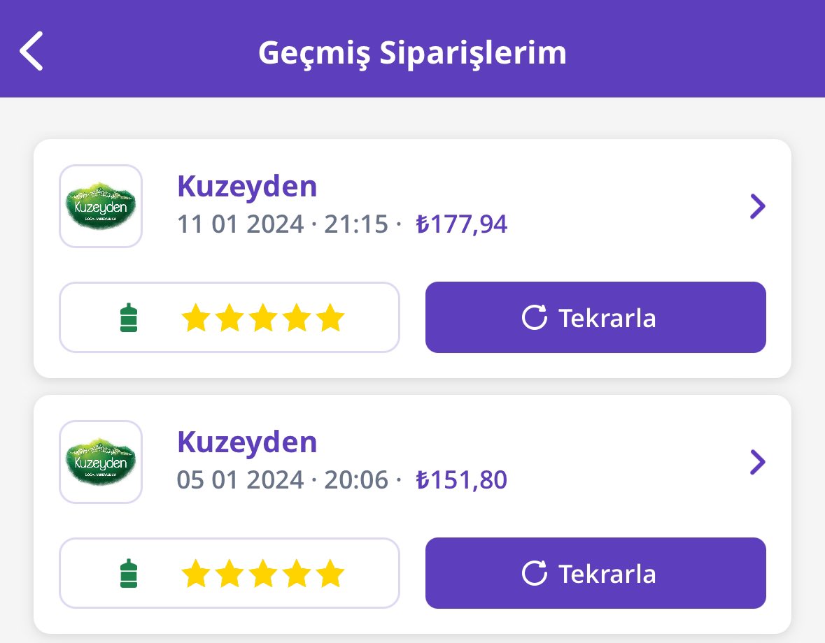 Ahmet_Rende's tweet photo. Hmm.. sevgili @getir, eklediğim ürünün fiyatı ödeme ekranında 10 lira artıyor. Çağrı merkeziniz buna bir mudahelemiz olmuyor gibi bir aciklama yaptı. Ürün de sizin kendi markanız; Kuzeyden 2’li damacana. 
+ her hafta ürünlere minik minik zam politikası da süpermiş. Yedire yedire! https://t.co/Gh5RYUC7CS