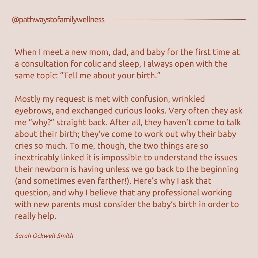 PathwaysMag's tweet photo. “Visiting a good chiropractor or cranial osteopath can make a profound difference for some new parents and babies.”⁣ Keep reading: https://t.co/k6q1Edsnw7 https://t.co/P34wTxvf5E