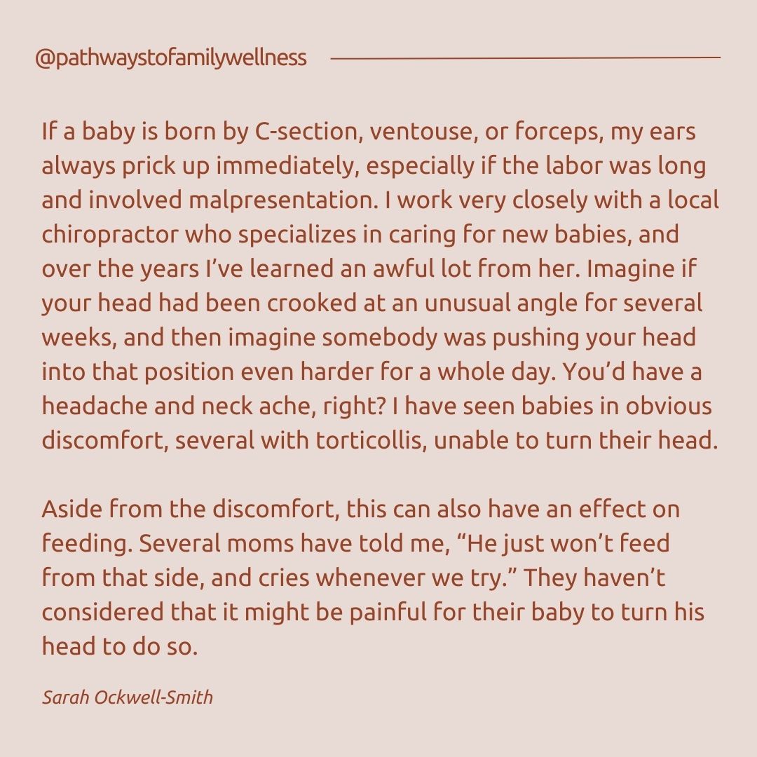 PathwaysMag's tweet photo. “Visiting a good chiropractor or cranial osteopath can make a profound difference for some new parents and babies.”⁣ Keep reading: https://t.co/k6q1Edsnw7 https://t.co/P34wTxvf5E