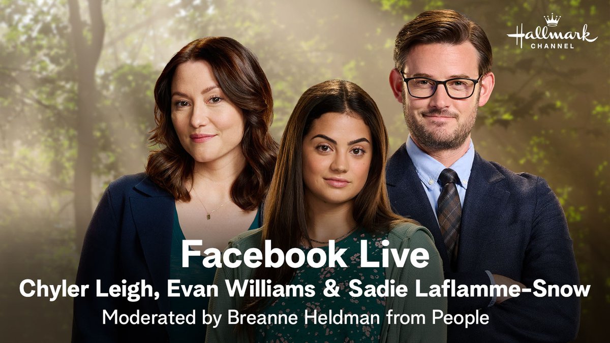 Before you jump back into the pond, join the stars of #TheWayHome for a Facebook Live Thursday at 1pm EST! Hosted by <a href="/people/">People</a>’s @breannenyc with @TheWayHomeHC stars <a href="/chy_leigh/">Chyler Leigh</a>, <a href="/evan_m_williams/">Evan Williams</a>, and <a href="/sadielsnow/">Sadie Laflamme-Snow</a>. 🙌