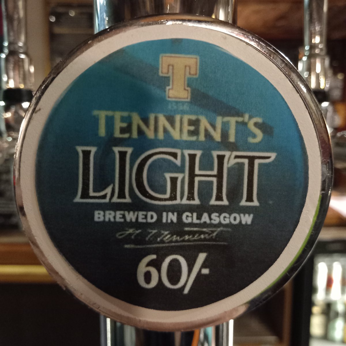If you are taking it easy on the alcohol this month we have the pleasure of having the rare sighting of <a href="/TennentsLager/">Tennent's Lager</a> 60/- on draught.
And if you fancy treating yourself to something special we have <a href="/pilotbeeruk/">Pilot</a> BA Idris Melba.
