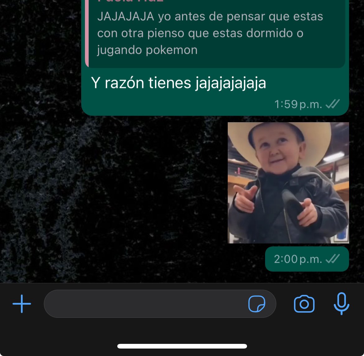 AaroonQDL's tweet photo. Ella ya ganó 😌 https://t.co/IyLQkxIiv0