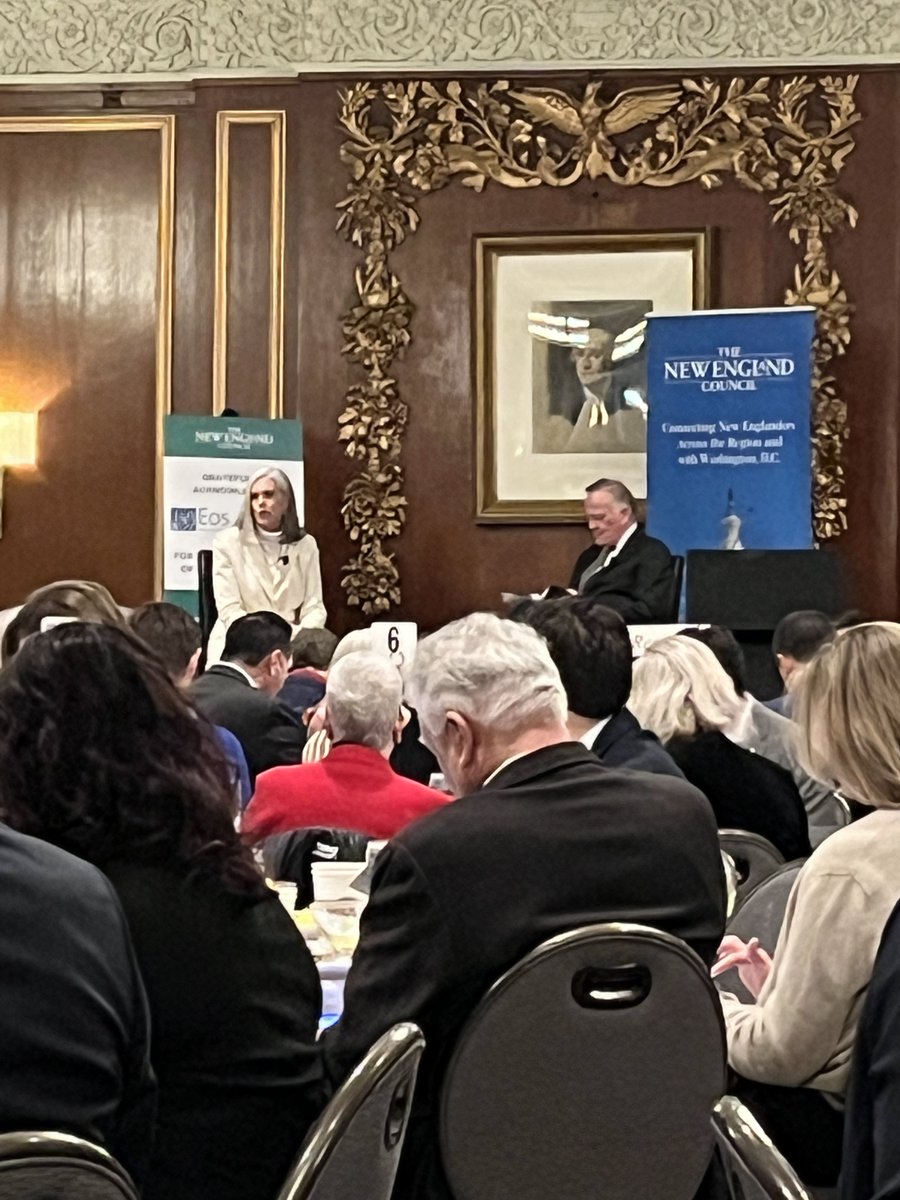 At this morning's Capitol Hill Report breakfast <a href="/NECouncil/">New England Council</a>, <a href="/WhipKClark/">Katherine Clark</a> expressed the essential need to invest in child care across the country - not only for the future success of our children, but its impact on the economy by enabling guardians to provide for their families.