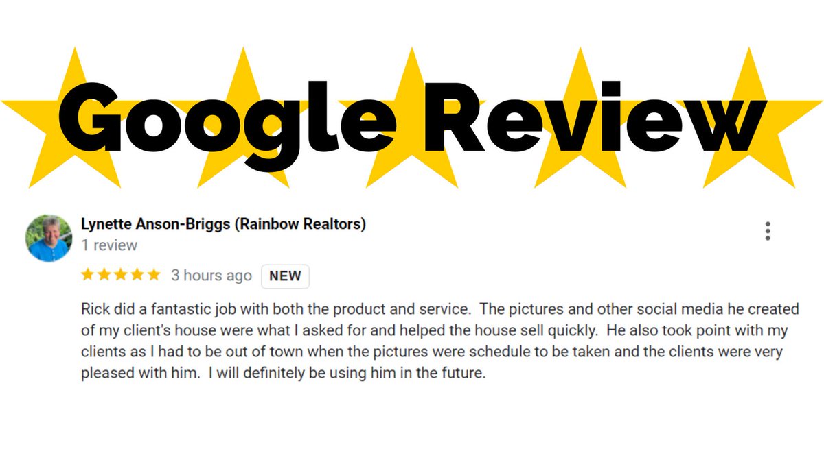 rfogerty's tweet photo. 🌟 Thank you Lynette @RainbowRealtors for the fantastic review! We're thrilled to have helped your client's house sell quickly. Your kind words mean the world to us! 🏡✨ #AccuPhotography #RealEstatePhotography #HappyClient https://t.co/N3dMMLFibD