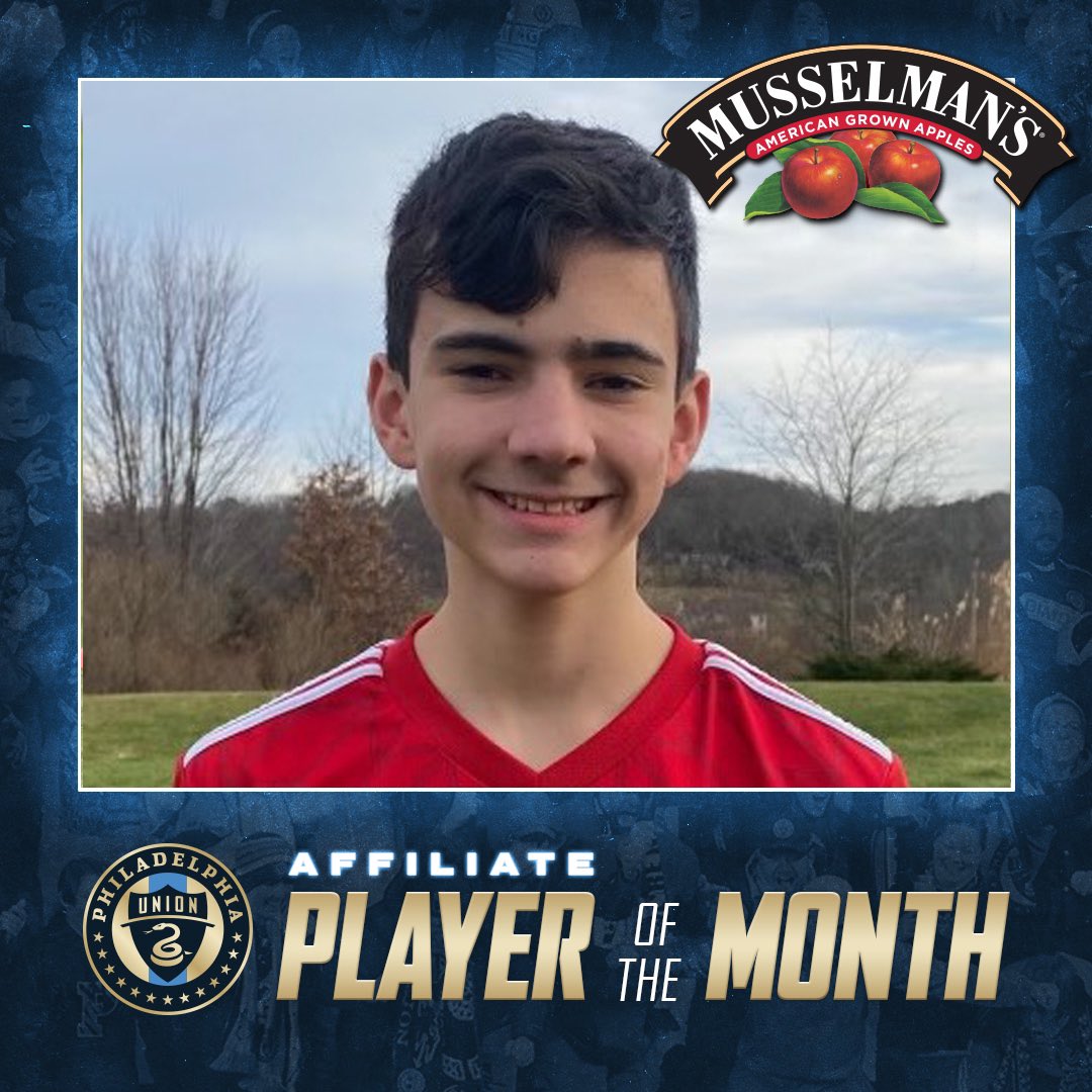 Introducing our newest Musselman’s Affiliate Player of the Month, Nolan Walters! 

Nolan plays for our Affiliate Club, Coventry SA. He also plays on our 2010 PPP White team. 

Congratulations, Nolan! ⚽️👏