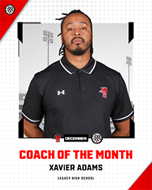 MISDathletics's tweet photo. Congratulations to our Coaches of the Month for December.  We are thankful for all that you do for student-athletes.

Danielle Comeaux, @tahowardath 
Jessica Lewis, @WorleyAthletics 
Xavier Adams, @Legacyboyshoops 
Brian Blackburn, @LakeRidgeHoops 

Keep it up! @methodistmans https://t.co/XkhB5smZC3