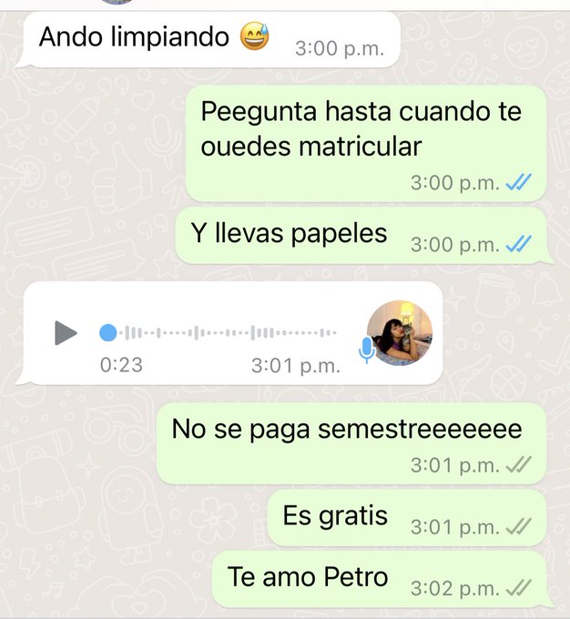 Esto le urg&iacute;a a mi pa&iacute;s. Se construye un futuro en paz desde la educaci&oacute;n ❤️ https://t.co/537bdzAF23<a href="/tag/desnuda"class="tags"><span>#desnuda</span></a>