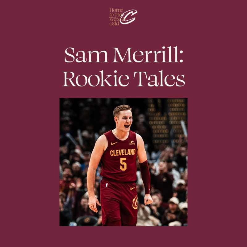cavs's tweet photo. Our very own @CavsJoeG was able to sit down with Sam to chat about his rookie year and how he's gotten to where he's at now. #LetEmKnow
READ HERE: https://t.co/g3M9LCAFNH