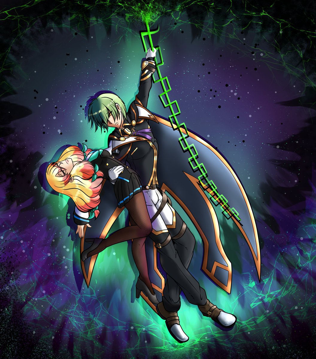 WiresDraws's tweet photo. "I won't let you fall...not again."

Finally got the KazuTrin piece done and holy shit this took DAYSSSSS. Worth it though. Hope it was worth the wait as much as it was for me!

#kazutrin #blazblue https://t.co/dwBlyFPXF5