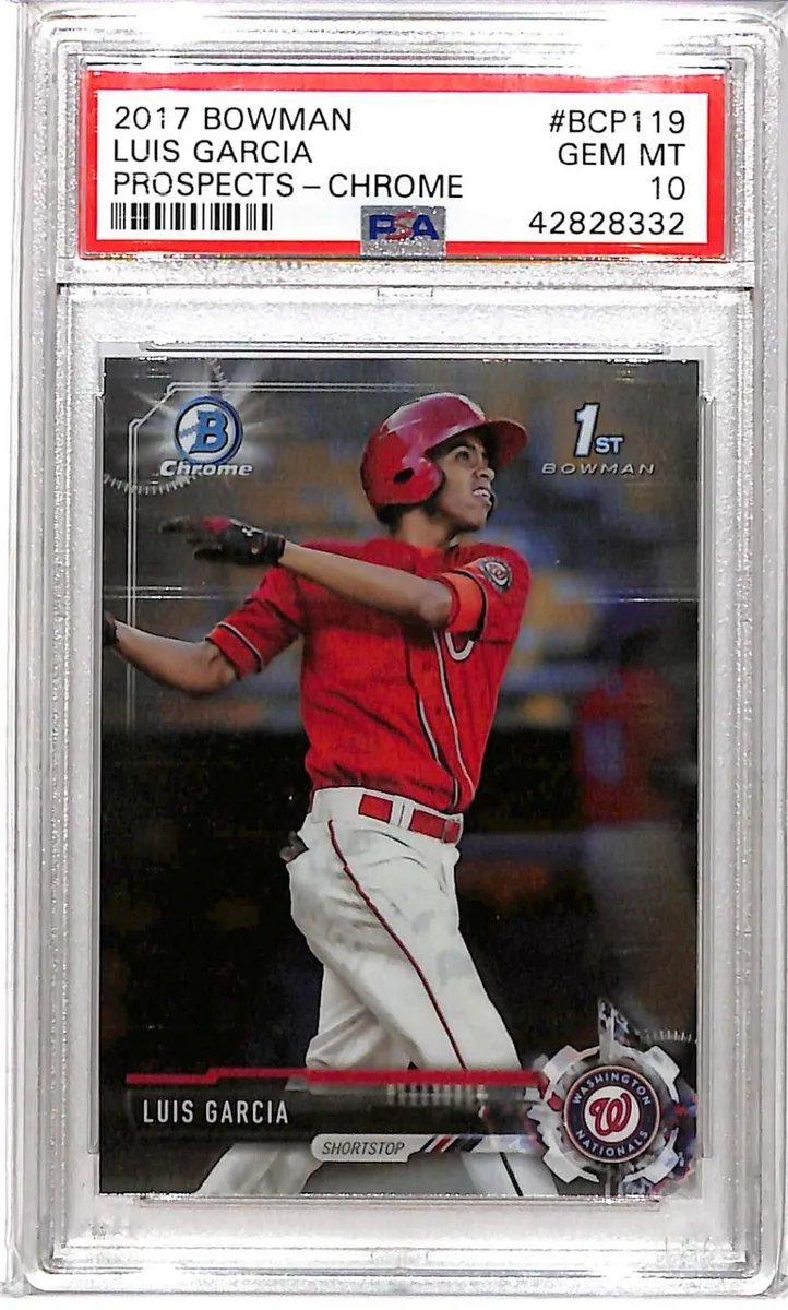 WatchTheBreaks's tweet photo. When Collectors tell me "but Topps said it was his 1st..." #neverforget #luisgarcias https://t.co/vnZ6zV7WQ3