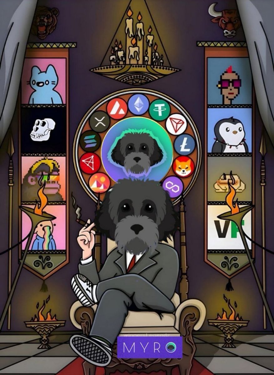 DoctorDegen3272's tweet photo. If only you jeets knew what $MYRO was cooking you would think twice about dumping your bags.

If you loved $MYRO at a 180 million mc you will love it even more at a 115 million mc right now. Time to send the Black Dog to the stratosphere 🚀

#MYRO #Solana #DeFi #BitcoinETFs https://t.co/oLuYb16bDJ
