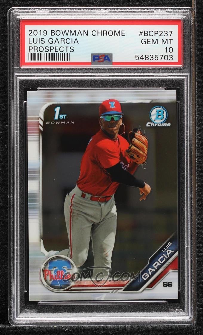 WatchTheBreaks's tweet photo. When Collectors tell me "but Topps said it was his 1st..." #neverforget #luisgarcias https://t.co/vnZ6zV7WQ3