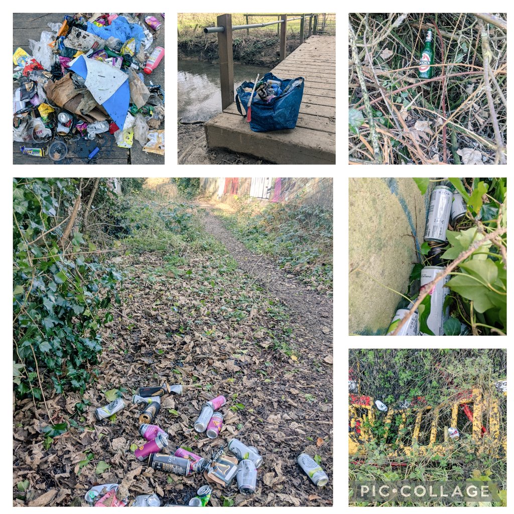EricTorrington's tweet photo. A return visit to the party hedge that just keeps on giving up boozy cans. 170 #litter items gathered in all from disused #railway track #Drycott #Cam #Gloucestershire. https://t.co/mHxTl8aHLk