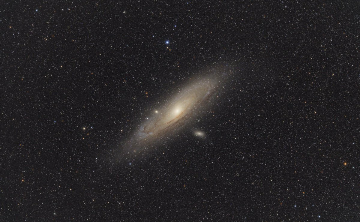 marcelvdbosch's tweet photo. It’s been a while but I finally can image again. Here’s my “first” image. M31 or the Andromeda galaxy, our neighbor. https://t.co/CxUiSB7XNT