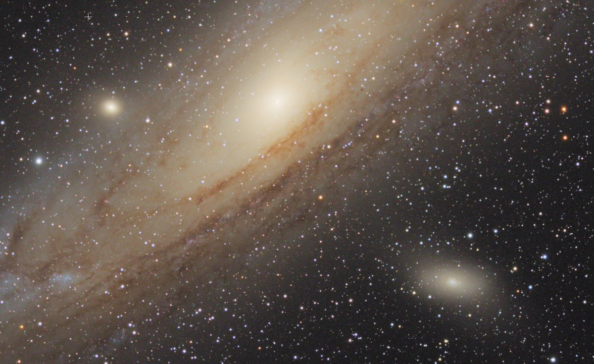 marcelvdbosch's tweet photo. It’s been a while but I finally can image again. Here’s my “first” image. M31 or the Andromeda galaxy, our neighbor. https://t.co/CxUiSB7XNT