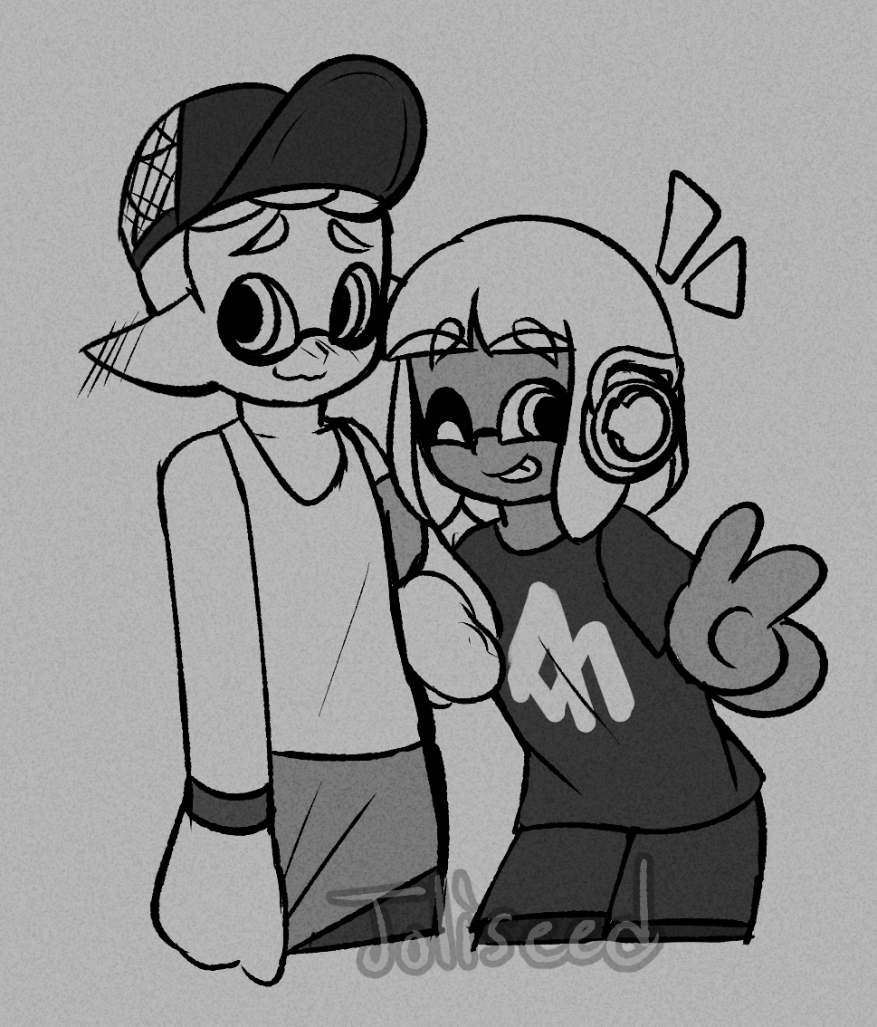 _joliseed_'s tweet photo. [ Surfresh ]
Day 3 
I decided to draw them a chibi style for this one
i think it's cute lol 
#SurFreshWeek2024 #Splatoon https://t.co/kJNk5YqSlC