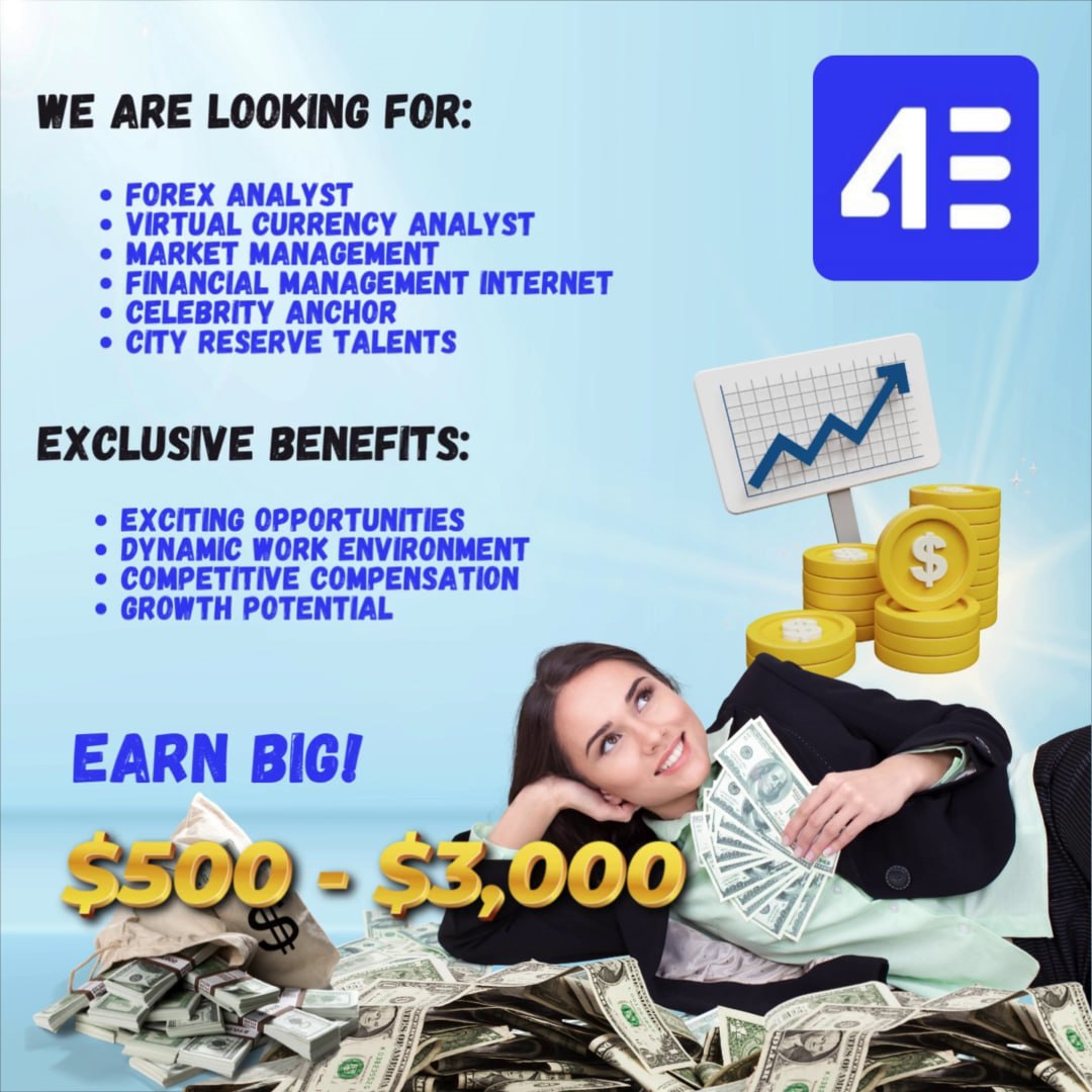 Hiring! Hiring! Hiring!.. You Can Check This One, These Are The Available Positions     #4e #4eglobal #trader #stocks #binaryoptions #btc #investor #crypto #financialfreedom #cryptoglobal