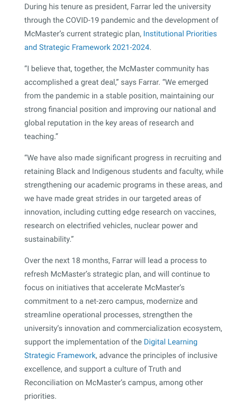 McMaster University tweet media