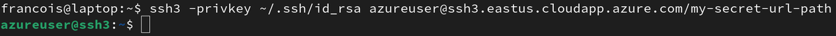 François Michel (@furanzu_) on Twitter photo SSH3 with ACME just naturally solves the classical Trust On First Use problem of SSH for VMs with hostnames such as <a href="/Azure/">Microsoft Azure</a> VMs.
Easily implemented in SSH3 v0.1.6 using <a href="/caddyserver/">Caddy Web Server</a>'s certmagic.✨
Native access to the HTTPS ecosystem in SSH is a real game changer, here's why: SSH3 with ACME just naturally solves the classical Trust On First Use problem of SSH for VMs with hostnames such as <a href="/Azure/">Microsoft Azure</a> VMs.
Easily implemented in SSH3 v0.1.6 using <a href="/caddyserver/">Caddy Web Server</a>'s certmagic.✨
Native access to the HTTPS ecosystem in SSH is a real game changer, here's why: