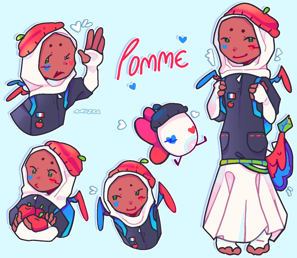 nauzeaaaa's tweet image. pomme redesign :DD
(sorry for so many redesigns lately)
#pommefanart #qsmpfanart #qsmpeggsfanart