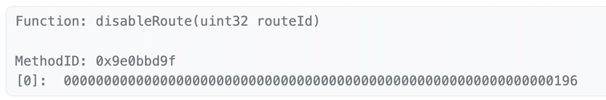 peckshield's tweet photo. Today's hack on  @SocketDotTech results in the loss of >$3.3m. 

The bad route exploited in the hack was added 3 days ago and is now disabled.  Here are related txs: 
- add route tx: https://t.co/NMCwaMD9PC
- disable route tx:
https://t.co/igevpNoKCJ

The hack is due to incomplete validation of user input, which is exploited to steal funds from users who have approved the vulnerable SocketGateway contract at https://t.co/8PnDC5rp9t