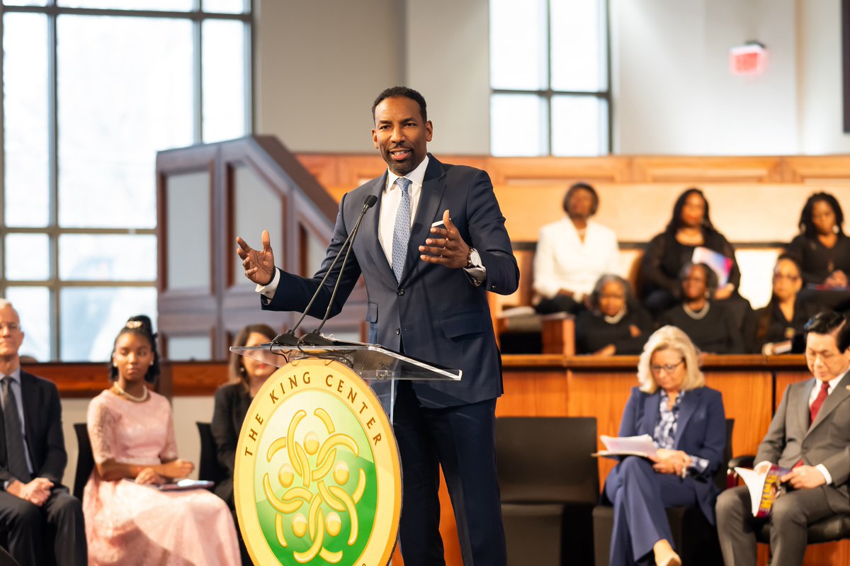 City of Atlanta, GA (@cityofatlanta) on Twitter photo Yesterday would have been Dr. Martin Luther King, Jr’s 95th birthday. Atlanta leaders gathered at Ebenezer Baptist Church for <a href="/TheKingCenter/">The Martin Luther King, Jr. Center</a>'s Beloved Community Commemorative Service to honor Dr. King's life and reflect on his vision & his call to action.
#MLKDay2024 Yesterday would have been Dr. Martin Luther King, Jr’s 95th birthday. Atlanta leaders gathered at Ebenezer Baptist Church for <a href="/TheKingCenter/">The Martin Luther King, Jr. Center</a>'s Beloved Community Commemorative Service to honor Dr. King's life and reflect on his vision & his call to action.
#MLKDay2024