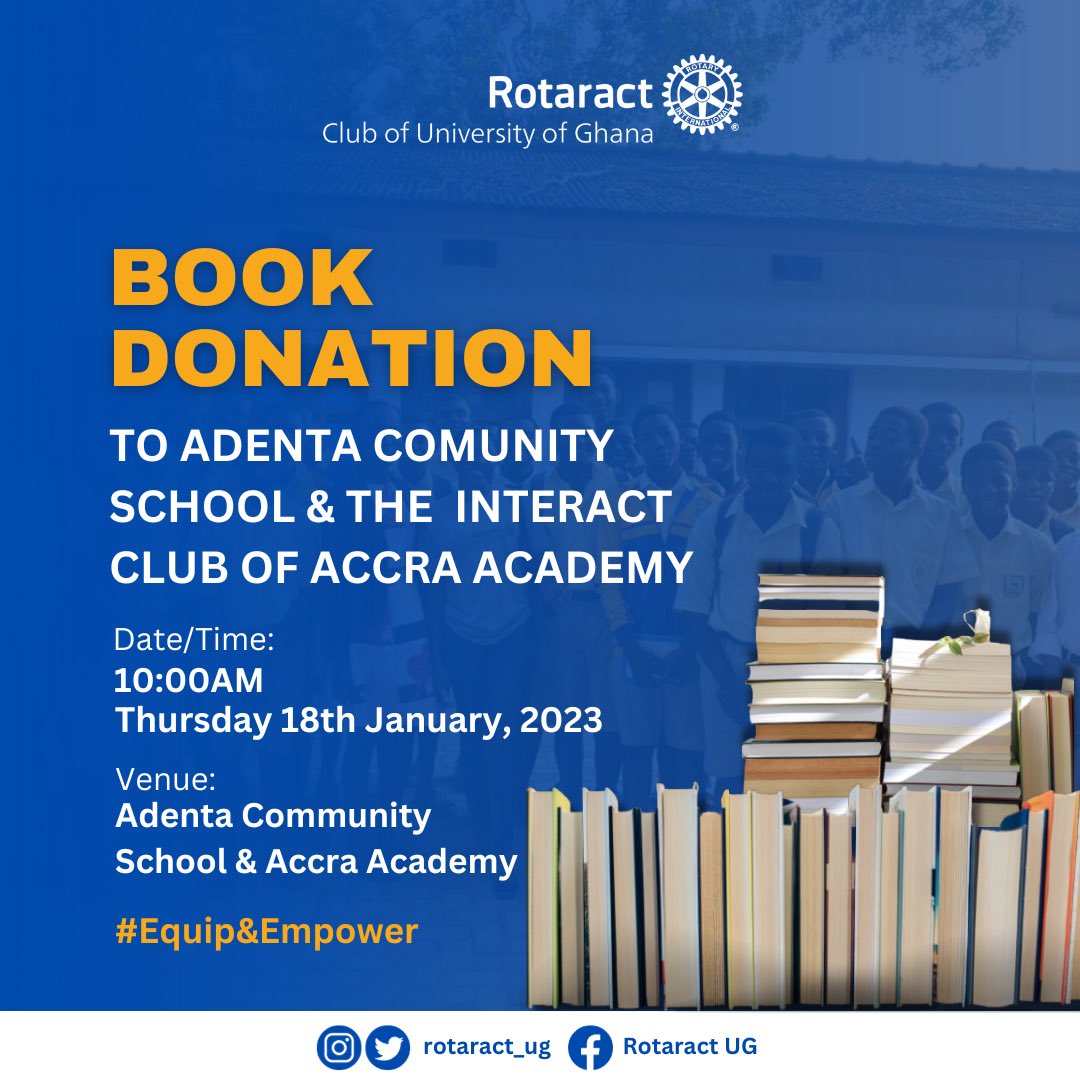 Rotaract Club of UG tweet media