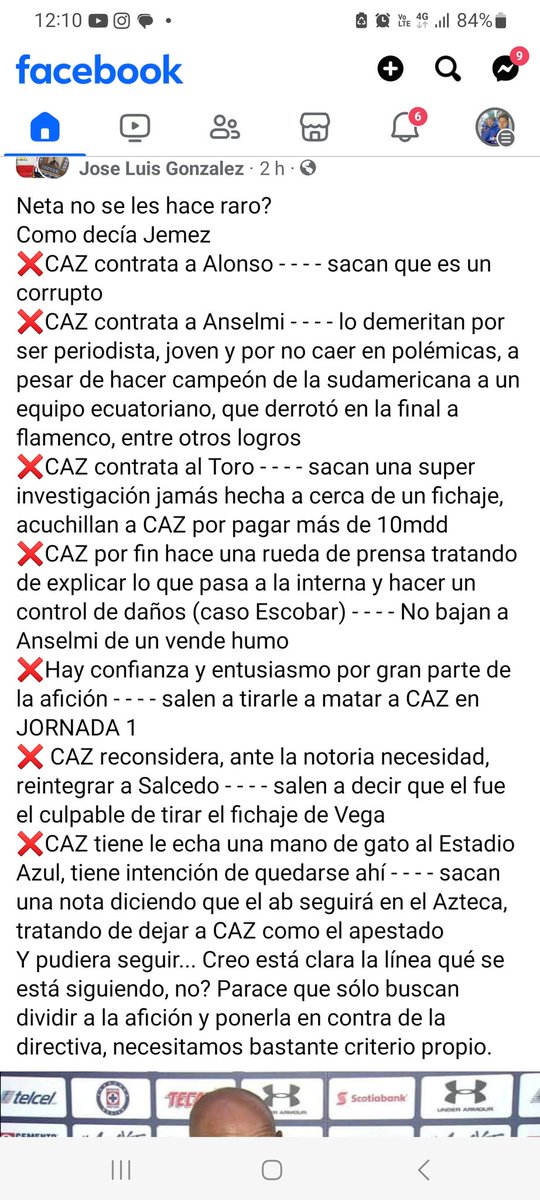 Denm2za's tweet photo. @CruzAzul #azulesunidos https://t.co/PSm0oztvT4