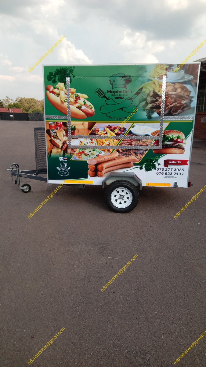 Mobile kitchen trailers for sale 

0762612720