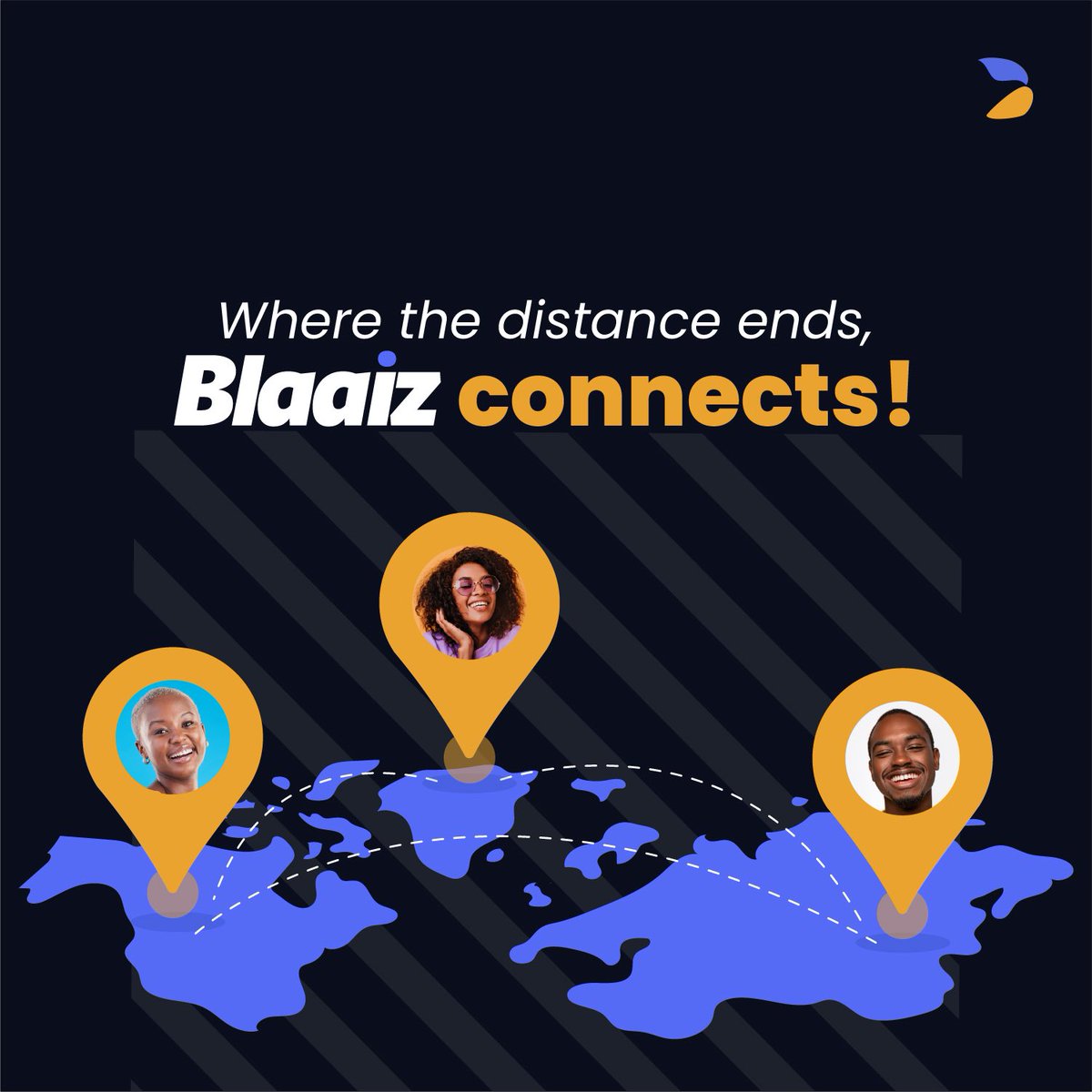 No distance too great, no love too far. With every transfer, we break the barriers.

Get onboard with Blaaiz today.

#BridgingHearts #BreakingBarriers #Blaaiz #remittances