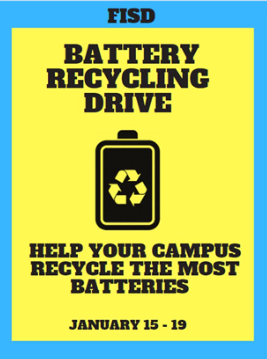 Help us recycle the most batteries!