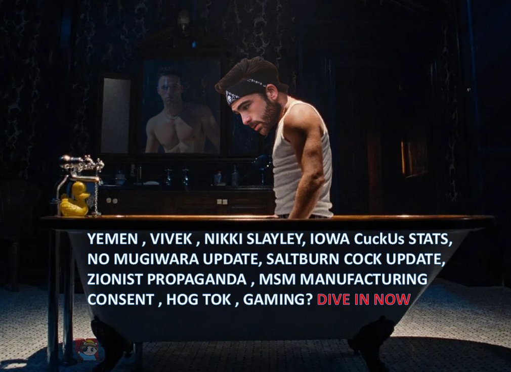 hasanthehun's tweet photo. WATCHED SALTBURN LN - REVIEW TIME-- VIVEK DROPS DAY1! TRUMP W IN IOWA COCK-US! NIKKI SLAY-LEY RISING! RONALD MCDONALD DESANTIS L, AND MORE! WORST PRO ISRAEL TIKTOKS REVIEWED! HOGWATCH! WE ARE BACK! GET IN NOW!!!! https://t.co/OTlQITPBfj https://t.co/CjsvhM4W2E