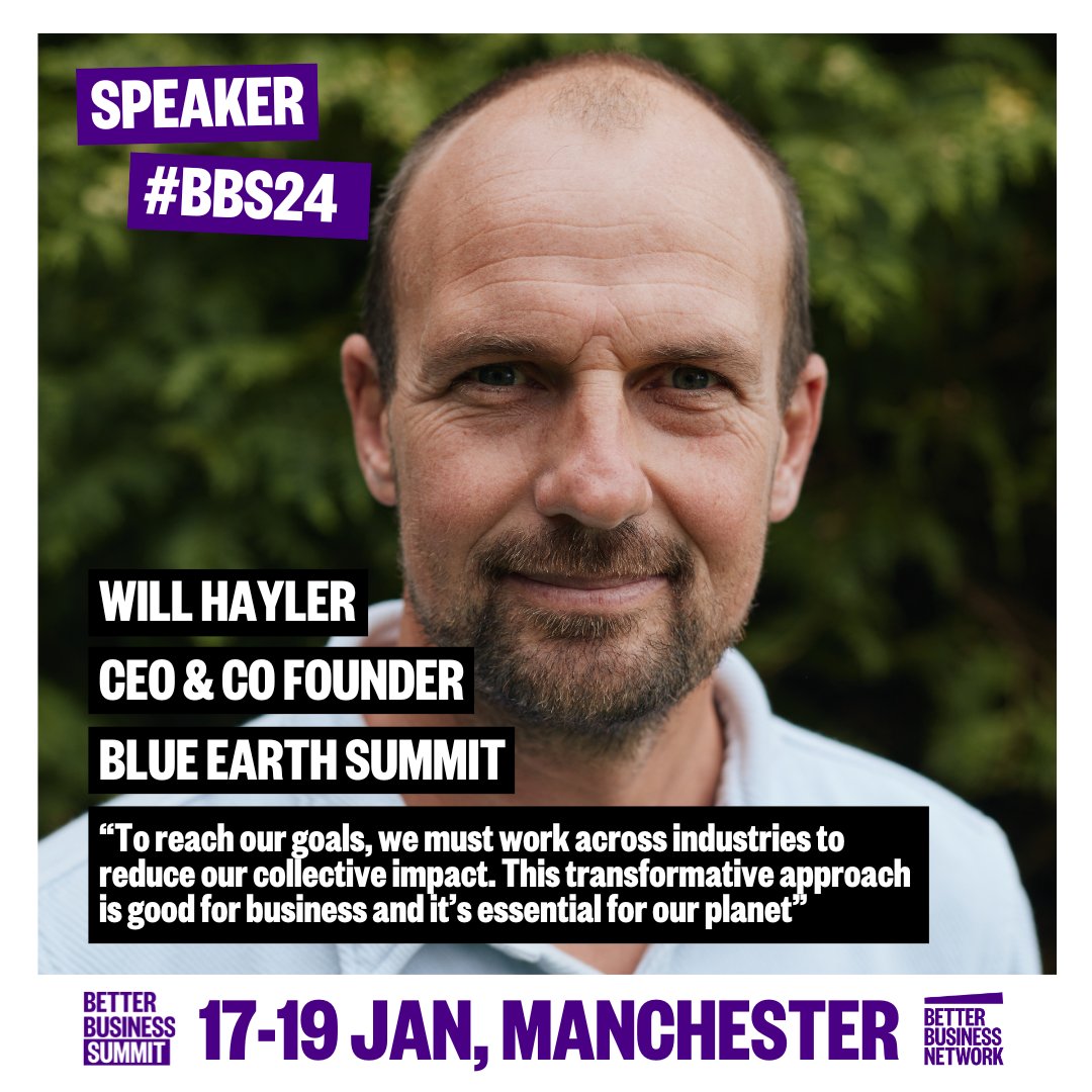 Delighted to be speaking @betterb_network #BetterBusinessSummit in Manchester this week. Our panel focuses on radical thinking's opportunity to becoming mainstream. What radical ideas are out there that are also just common sense?