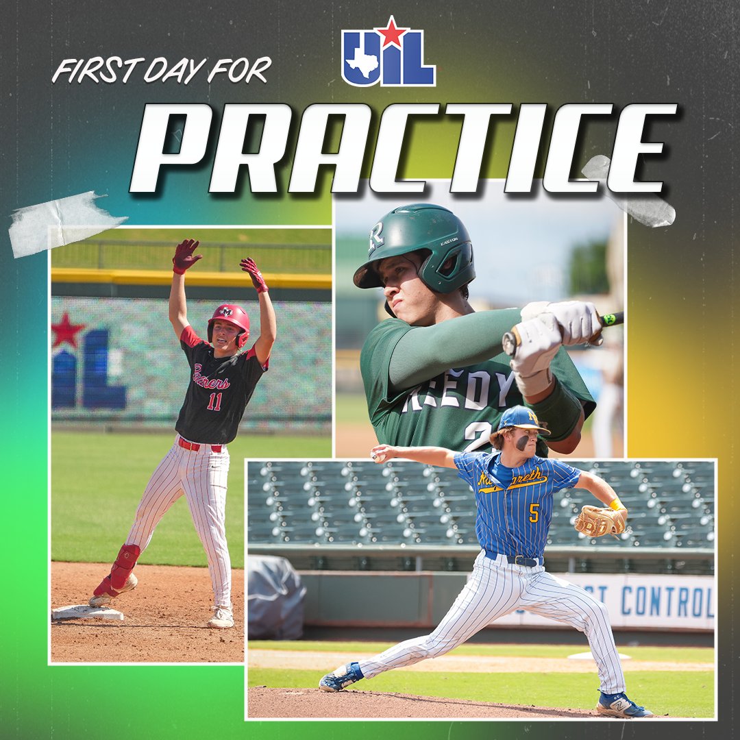 Who's excited for the start of Baseball season⁉️ Wishing all teams a great first day of practice. ⚾️