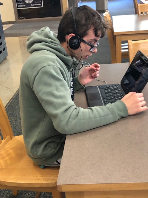 Champion HS Library tweet media