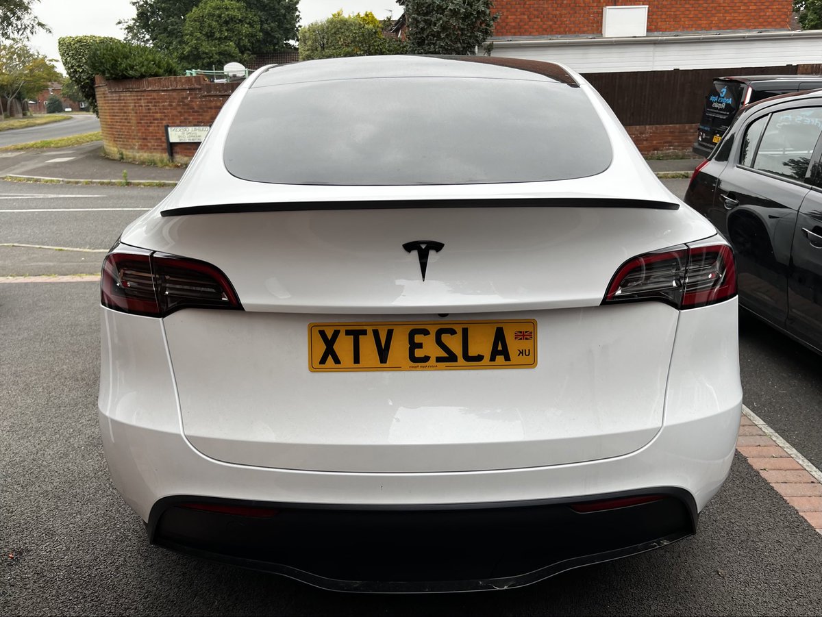 We just noticed our <a href="/Tesla/">Tesla</a> licence plate mirror flipped almost reads X TESLA <a href="/X/">X</a> <a href="/elonmusk/">Elon Musk</a> is this a sign? #XRP <a href="/TheDustyBC/">DustyBC Crypto</a> <a href="/MoonLamboio/">Moon Lambo</a> <a href="/bgarlinghouse/">Brad Garlinghouse</a> <a href="/Ripple/">Ripple</a> <a href="/JohnEDeaton1/">John E Deaton</a> <a href="/attorneyjeremy1/">Jeremy Hogan</a>