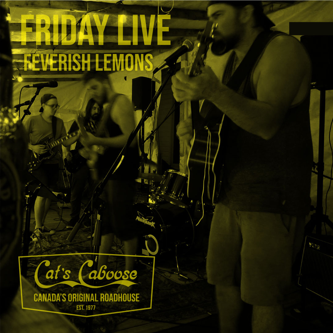 Friday live music with Feverish Lemons... all aboard!