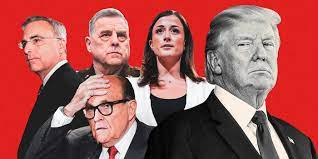 southdintegrity's tweet photo. Trump's Own Cabinet Members - People He Hired - Have Repeatedly Warned the American Public That Trump is POISON to Our Nation

"He is more dangerous than anyone can imagine." Gen. James Mattis, Trump's former Defense Sec.

Trump "has no idea what America stands for" and "has nothing but contempt for our democratic institutions, our Constitution, and the Rule of Law." Gen. John Kelly, Trump's former WH Chief of Staff.

"He is a consummate narcissist... He will always put his own interests... ahead of everything else, including the country's interests." Bill Bar, Trump's former Attorney General.

"Trump and other officials have repeatedly compromised our principles in pursuit of partisan advantage and personal gain." Gen. HR McMaster, Trump's former National Security Advisor.

"He is not fit to be President." John Bolton, Trump's former National Security Advisor.

"He puts himself before country. His actions are all about him and not about the country." Mark Esper, Trump's former Defense Secretary.

There is A LOT MORE where that came from.

Trump is a SOCIOPATH!